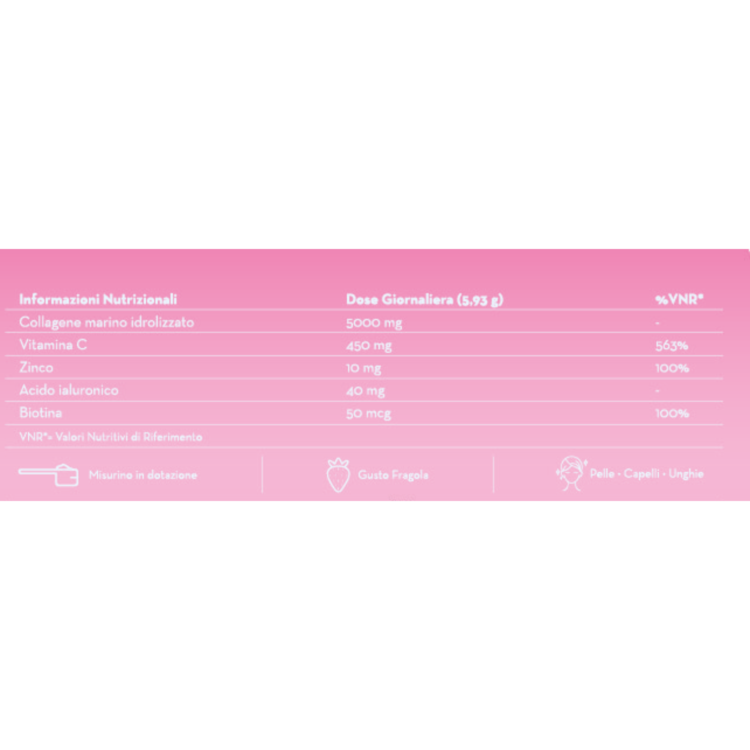 collagen beauty informazioni nutrizionali